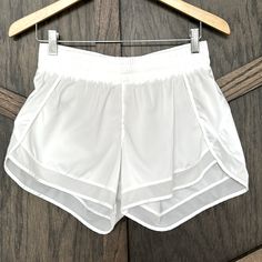 Nwotathleta Mesh Racer Run Mid Rise 4” Shorts Size: Small / Color: White Mesh Trim ~ Built In Neutral Brief ~ Side Zip Pocket Hidden Envelope Pocket At Waist Band **No Rips Or Stains** Girly Christmas Gifts, Envelope Pocket, Girly Christmas, Athleta Shorts, White Mesh, Shorts Athletic, Biker Shorts, Athletic Shorts, Waist Band