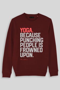 It's a joke! (sort of) As we all know, practicing yoga can significantly benefit mental well-being by promoting relaxation, reducing stress, and improving self-awareness. Through mindful movement, deep breathing, and meditation, yoga helps calm the mind, alleviate anxiety, and enhance mood. Regular practice increases t Mindful Movement, Punching People, Deep Breathing, Yoga Help, Mood Enhancers, Meditation Yoga, Self Awareness, Healthy Snacks Recipes, Mental Wellness