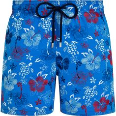 Embroidered men swim trunks, limited production of 174 piecesMen swim trunks with elastic waistband with drawstring and silver tips (engraving 925 certified)Enjoy a complimentary first repair of your swim shorts, if registered within 6 months.Men swim trunks with side pockets and back pocket with Turtle personnalized round snap buttonTwo back eyeletsFully lined with water-resistant mesh lining (100% polyamide)Side leg length in size M: 15.6"Tropical Turtles Men Swim TrunksMen Swim Trunks100% Recycled Polyamide  To take care of your adored men swim trunks, we advise you to follow our suggestions below:Rinse your men swim trunks with fresh water after each use.Wash your men swim trunks at 86F on a delicate program with like colors.Do not use oxygenated or chlorine based bleach/ stain remover Blue Hawaiian Swim Trunks For Pool, Blue Hawaiian Short Swimwear, Blue Hawaiian Style Short Swimwear, Blue Hawaiian-style Short Swimwear, French Swimwear, Father And Son Clothing, Mens Swim Shorts, Boys Swimwear, Swimming Costume