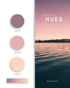 an image of the book cover for natural hues, with three colors in it