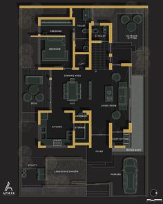 architecture photoshop plan rendering 1bhk Plan Layout, 60x90 House Plan, 1 Bhk Plan Layout, Architecture Floor Plan Presentation, 1bhk Plan, 1 Bhk House Plan, Residential Floor Plan