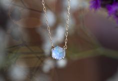 Alexis Russell Jewelry, Alexis Russell, Hexagon Necklace, Inner Goddess, Custom Ring Designs, Moonstone Necklace, Rainbow Moonstone, Fertility, Rose Cut