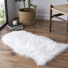 PRICES MAY VARY. 【Material and Pile】The biggest feature of this Luxury Faux Fur Rug is its thicker and longer pile. The shag rugs is made from velvety polyester material featured high-density 2.5 inch long surface pile that gives a super soft touch feeling under your feet. Through a sanitation process, hypoallergenic, no odor, not easy to fade and not easily contaminated by dust. 【No-Slip Bottom】The fluffy rug features anti-sliping suede leather lining back design and wear-resistant bottom perfe Fuzzy Carpet, Bedroom Layout Ideas, Small Seating Area, Fuzzy Rug, Faux Fur Area Rug, Floor Sofa, Sofa Chairs, Faux Fur Rug, Fur Rug