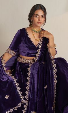 Velvet Lehangas, Velvet Lehnga Designs Latest, Velvet Choli Designs Lehenga, Velvet Chaniya Choli, Velvet Lehenga Designs, Ap Designs, Lehenga Silk