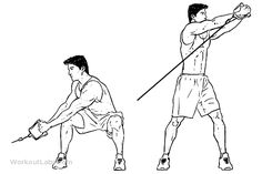 an image of two men doing different exercises