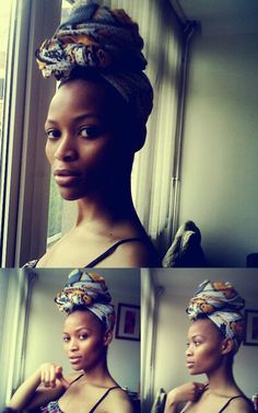 . Tip Of The Iceberg, Head Coverings, Head Wrap Styles, African Head Wraps, Head Wrap Scarf, Hair Cover, Hair Wraps, Hair Crush, African Hairstyles