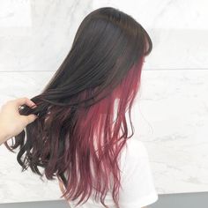 Under Hair Color, Underdye Hair, Korean Hair Color, Hair Color Options, Hair Tint