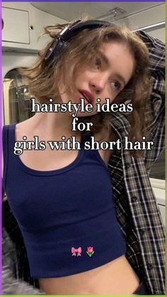 -short hair -hair styles -prom hairstyles -gemini hair Preppy Packing, Short Short Hair, Bob Haircut Curly, Short Grunge Hair, Square Face Hairstyles, Goth Hair, Beach Ideas, Playing With Hair, Beach Hacks