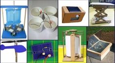 there are many different things that can be made out of wood and plastic materials such as solar panels