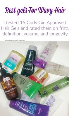 Gel For Wavy Hair, Gel Curly Hair, Naturally Wavy Hair, Hair Test, Fast Hair, How To Curl Short Hair, Natural Wavy Hair