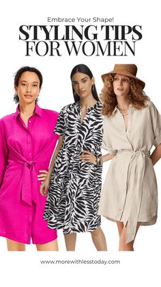 Embrace Your Shape and dress for your stylishly and on trend. I found affordable and stylish options for women over 50. Tips For Women, Women Over 50, Our Journey, Style Tips, Feeling Great, Travel Fun, Fashion Lover, Looks Great