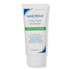 Daily Facial Moisturizer with Hyaluronic Acid and Ceramides - DAILY FACIAL MOISTURIZER 3.0OZBenefitsContains ingredients that are essential components of the skin and benefit all skin typesKid-friendlyDermatologist RecommendedKey IngredientsHyaluronic acid: Helps retain the skin's moisture5 key ceramides: Help to hydrate and retain the skin's moistureFormulated WithoutDyesEssential oilsGlutenParabensFragrance - Daily Facial Moisturizer with Hyaluronic Acid and Ceramides Regular Skin Care Routine, Eye Wrinkle Cream, Clean Blackheads, Face Care Routine, Best Skin Care Routine, Facial Sunscreen, Skin Discoloration, Wrinkle Cream, Daily Moisturizer