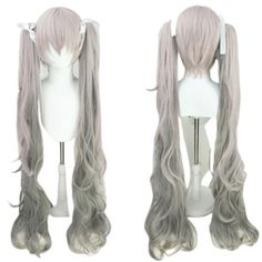 -Character:Hatsune Miku -Material: Heat Resistant Fiber -Color: As Picture Shows -Package:Wig With Free Cap 1.Easy To Wash And Care, No Tangle, No Shedding. 2.The Size Is Adjustable,All You Should Need To Do Is Adjust The Hooks Inside The Cap To The Correct Size To Suit Your Head. 3.Advantage: The Hair By Very Healthy,Durable,Comfortable When Using And You Can Use It For Long Time. You Can Be Use It For Daily Use, For Fun, Theme Party, Cosplay, Or Any Other Occasion.Wearing It, It Can Bring You Miku Cosplay Wig, Project Sekai Colorful Stage, Kawaii Wigs, Double Ponytail, Party Wigs, Miku Cosplay, Queen Anime, Long Hair Wigs, Messy Bun Hairstyles