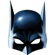 a batman mask with spikes on it