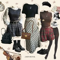 History Major Aesthetic, Art Academia Outfit, Acedamia Outfits, Art Major Aesthetic, Art Student Outfit, Dark Academia Outfit Women, Academia Summer Outfit, Major Aesthetic, Art History Major