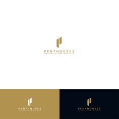 the logo for penthousees real estate, which has been designed by person