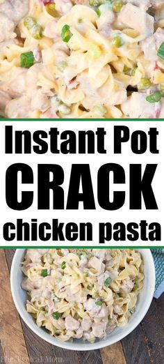 Instant Pot Mac And Cheese With Chicken, Chicken And Cream Cheese Instant Pot, Instant Pot Cracked Chicken Pasta Recipes, Instant Pot Chicken With Cream Cheese, Insta Pot Rotisserie Chicken Recipes, Instapot Recipes With Chicken, Instant Pot Recipes With Rotisserie Chicken, Instant Pot Angel Chicken, Instant Pot Chicken Cream Cheese