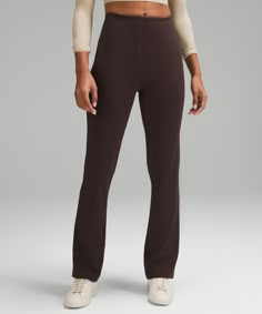 Smooth Fit Pull-On High-Rise Pant *Regular | Women's Pants | lululemon Lululemon Pants, Pants With Pockets, High Rise Pants, Tall Women, Bottom Clothes, Pull On Pants, Trouser Pants, Lululemon Women, Trousers Women