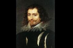 a painting of a man with long hair and beard wearing a black coat, white collar