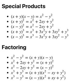 two different types of factoring and factoring are shown in the same diagram, one is