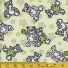 an image of teddy bears with stars on them