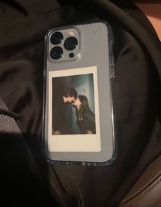 an iphone case with a photo on it