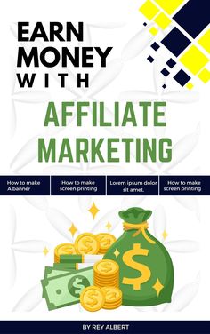 the cover of earn money with affiliate marketing