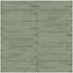 Daltile - Artcrafted 1 in. x 6 in. Ceramic Mosaic - Aloe Teal Color Code, Dal Tile, Spa Colors, Penny Round Mosaic, Ceramic Mosaic, Ceramic Mosaic Tile, Classic Garden, Italian Tiles, Green Tile