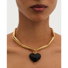 DESCRIPTION 24k gold plated brass small pendant necklace with black blown glass heart. Each blown glass is unique and your order may be in a different size and a slightly different shade than the image 30% of the net profit from the sale of this design is donated to The Haller Foundation to support their sustainable farming projects in Africa. Please click here to read more about tohum x haller collaboration. Our products are nickel and lead free. Our designs are fully handcrafted by experienced Modern Gold Necklace With Black Enamel, Small Pendant Necklace, Sustainable Farming, Glass Heart, Small Pendant, The Net, Bitter, Blown Glass, Glass Blowing