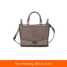 in stock Silver Top Handle Bags With Gunmetal Hardware, Elegant Top Handle Bag With Gunmetal Hardware, Chic Metallic Satchel Bag, Silver Top Handle Shoulder Bag With Gunmetal Hardware, Elegant Metallic Travel Bag, Elegant Shoulder Bag With Gunmetal Hardware, Elegant Metallic Shoulder Bag For Everyday Use, Metallic Elegant Shoulder Bag For Everyday, Luxury Silver Shoulder Bag With Gold-tone Hardware