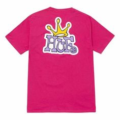 The new Huf Crown Logo T-Shirt is a closet staple that offers so many options for styling. Streetwear Logo, 90s Skate, Crown Logo, Logo T, Graffiti Lettering, Logo Tees, Sangria, Logo T Shirt