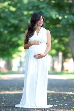 Cute Maternity Gown with Chiffon Waves - Sexy Mama Maternity Infinity Gown, Baby Shower Gown, Lace Maternity Gown, Cute Maternity Dresses, Maternity Wedding, Cute Maternity, Pregnant Wedding Dress, Maternity Gown, Winter Maternity