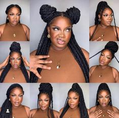 Medium Box Braid Styles, Affordable Hairstyles For Black Women, Hairstyles For Photoshoot Simple, Ways To Wear Box Braids, Best Braiding Hair, Braided Lace Front Wigs, Loose Wave Bundles, Colored Human Hair Wigs, Bonnet Hair Dryer