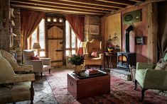 An 18th-century barn is thoughtfully preserved by a creative couple English Cottages, Architectural Elements, Garden Decor, Furniture