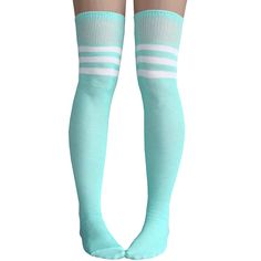 Put Some Pep In Your Step! Cool And Funky, These Soft Mint Green Thigh Highs Give Your Look That Extra Shot Of Flavor. Made In Usa Size: Women's 7-11 Material: 80% Cotton, 20% Nylon & Elastic Length: 32” - 34” Before Stretched Stretch Casual Stockings For Summer, Casual Stretch Stockings For Summer, Stretch Casual Summer Stockings, Casual Summer Stretch Stockings, Fitted Casual Summer Stockings, Casual Knee-high Summer Stockings, White Thigh High Casual Stockings, Casual White Thigh-high Stockings, Casual White Thigh High Stockings