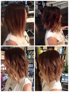 Ombre Wavy Hair: Best Medium Length Hairstyles for 2015 Ombre Bob Hair, Ombre Wavy Hair, Different Pictures, Wavy Bob Hairstyles, 2015 Hairstyles, Popular Haircuts, Ombre Hair Color, Short Hairstyle