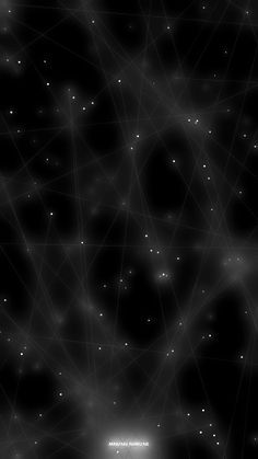 an abstract black and white background with stars