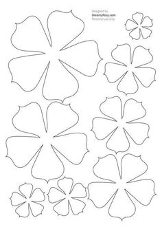 four leaf clover cut out to make shamrocks for st patrick's day crafts