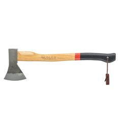 A capable companion for harvesting and splitting wood  or producing kindling  the Canoe axe from Adler German Axes is portable enough to serve you on backcountry journeys by river or trail. Hiking Gadgets, Splitting Wood, Wood Waste, Hickory Wood, Camping And Hiking, Leather Sheath, Axes, Wood, Rheinland