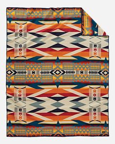 FIRE LEGEND BLANKET | Pendleton Native American Blanket, Native American Legends, Native Designs, Pendleton Blanket, Pendleton Woolen Mills, Pendleton Wool, Camping Blanket, Sofa Blanket, Patterned Carpet