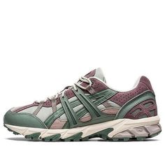 Asics Gel-Sonoma 15-50 'Olive Grey Fawn' 1201A785-022 (SNKR/Men's/Light/Low Top/Non-Slip/Wear-resistant) Outdoor Exploration, Asics Sneakers, Asics Men, Marathon Running Shoes, Green Sneakers, Grey Sneakers, Running Shoes Sneakers, Asics Gel, Cross Country