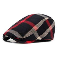 PRICES MAY VARY. Size:Unisex plaid stripe flat cap fit size 55cm-60cm (6 7/8- 7 1/2),normal size adjusted. Please kindly check your head size before buy.And kindly check the adjust way of hat (THROUGH PICTURE) before you buy.Unisex plaid stripe flat cap. Style: Ultra-thin breathable hat,Patchwork coloured striped plaid berets Hat with soft quilted inner lining ,with sweat absorption band design.Hot plaid hunting cabbie adjustable patterned hats. Features: lightweight new chic newsboy hats with p Bailey Hats, Driving Hat, Gatsby Hat, Ivy Cap, Summer Cap, Berets Cap, Casual Cap, Cap Men, Stylish Hats