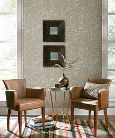 Playing all the angles for a modern approach to design. This product is a superior luxury non-woven peel and stick wallpaper, which removes easily in full strips without damage to surfaces. The geometry of Urban Chalk wallpaper inspired motif is an ode to industrial street art graffiti. York Wallcoverings York Premium Peel and Stick Geometrics 34.2-sq ft Neutral Non-woven Geometric Self-adhesive Peel and Stick Wallpaper in Gray Wayfair Wallpaper, Neutral Peel And Stick Wallpaper, Pearl Wallpaper, Eco Decor, York Wallpaper, Risky Business, Drops Patterns, York Wallcoverings, Contemporary Wallpaper