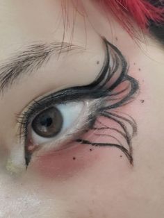 Butterfly wing makeup, wing makeup, fairy grunge Fairy Wing Makeup, Wing Makeup, Fairy Makeup, Butterfly Fairy, Fairy Grunge, Butterfly Wing, Fairy Wings, Butterfly Wings, Makeup Ideas