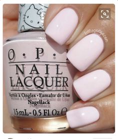 Pretty nice Pink Opi Hello Kitty Collection, Summer Nails Diy, Fashionable Nails, Inspiration Nails, Nails Fashion, Designs Nail, Polish Colors, Ideas Nails, Art Easy