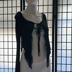 Cute Top Goth Thrift, Goth Fits, Thrift Inspo, Goth Shirt, Fall 24, Dark Feminine, Thrift Finds, Halloween 2024, Cute Top