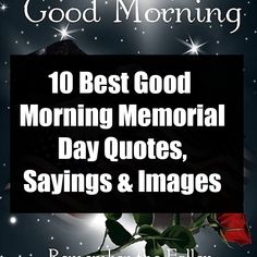 the words good morning are written in front of a black background with stars and flowers