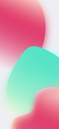 an abstract background with pink and green shapes