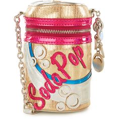 Holographic Purse, Silver Shoulder Bag, Silver Handbag, Metallic Handbags, Pink Shoulder Bag, Betsey Johnson Handbags