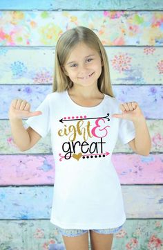 Girls Birthday Party Themes, Golden Birthday, Glitter Birthday, Birthday Girl Outfit, Birthday Girl Shirt, 8th Birthday, Girls Party, Birthday Fun, Party Girls